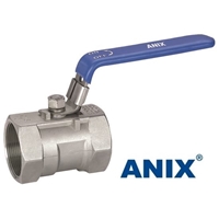 Picture of ANIX Stainless Steel 1-Piece Reduced Port Ball Valve 1000 WOG  Threaded NPT
