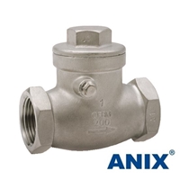 Picture of ANIX Stainless Steel Swing Check Valve Class 200 Threaded NPT