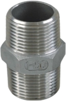 Picture of ANIX Stainless Steel CL150 NPT Hex Nipple